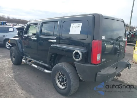 2007 Hummer H3 Suv z USA, uszkodzony, nr VIN 5GTDN13E078172405